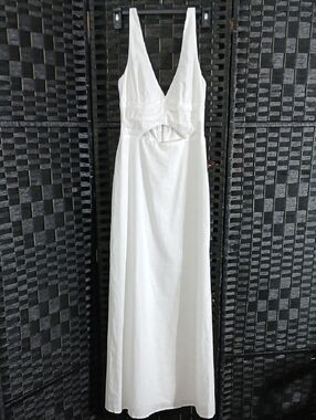 Billy J | Dresses | Chic Halter Neck Pleated Maxi Dress In Terracotta |  Poshmark